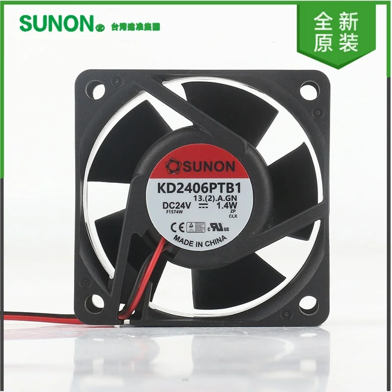 Jianzhun SUNON KD2406PTB1 6025 60X60X25MM 6cm 24V 1.4W frequency converter server fan