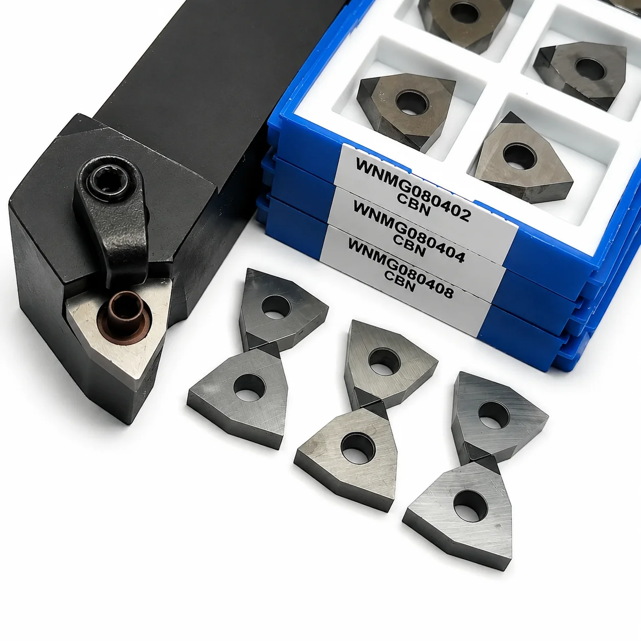 MWLNR1616H08 MWLNR2020K08 MWLNR2525M08 Black External Turning Holder For WNGA WNMG080408 PCD CBN Carbide Inserts CNC Tool
