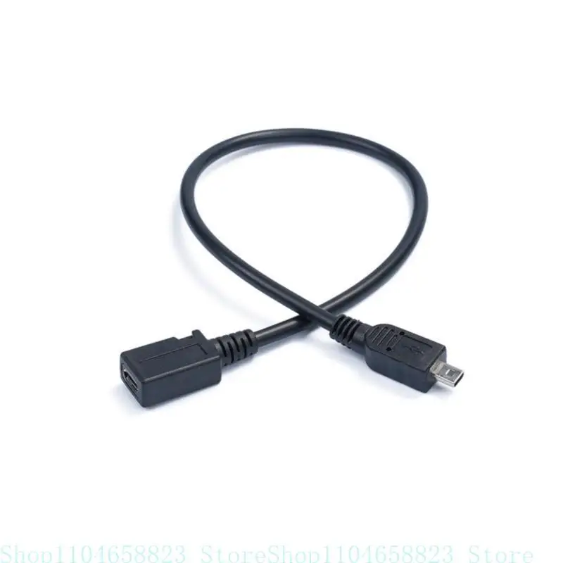 MicroUSB Female To Mini USB 8 Pin Male Converters Micro5p USB To Mini USB Cable For Digital Cameras Car Recorders
