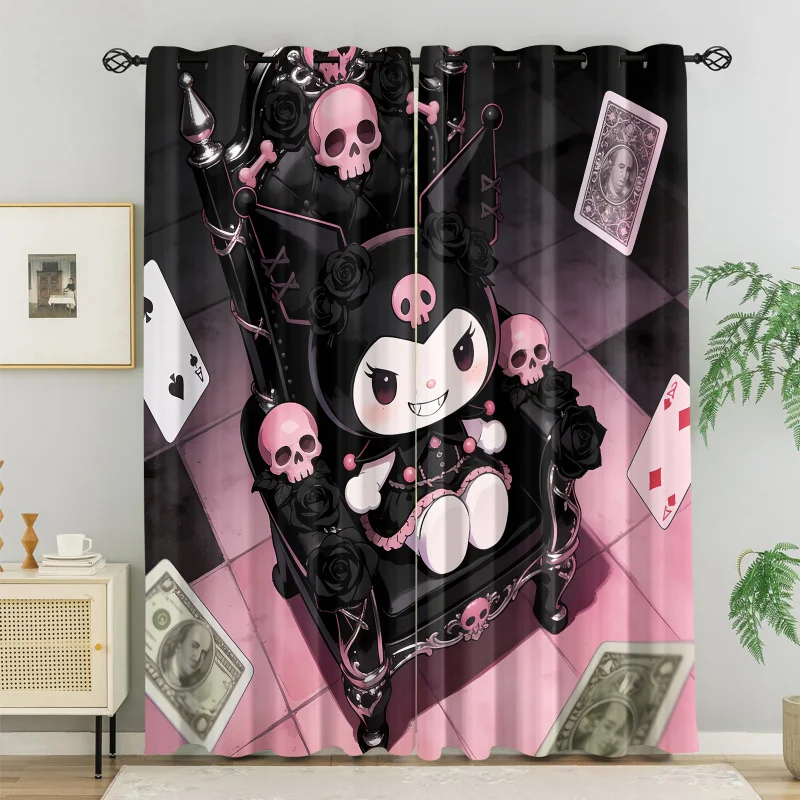 2-pieces-de-rideaux-occultants-a-motif-de-lapin-de-dessin-anime-bloquant-la-lumiere-isoles-thermiquement-reduisant-le-bruit-avec-motif-de-crane-rose-et-de-poker-en-arriere-plan