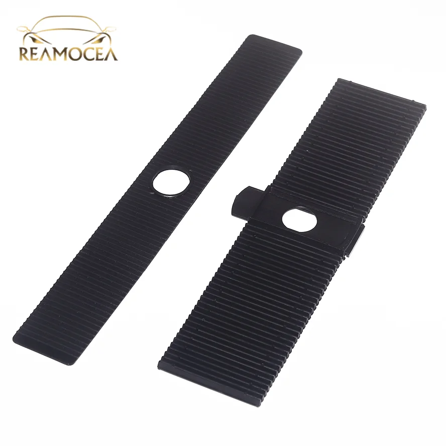 Reamocea Car Shift Panel Dust Cover Shift Lever Panel Trim Strip Slider Accessories For VW Bora Golf MK4 Polo Beetle Skoda Fabia