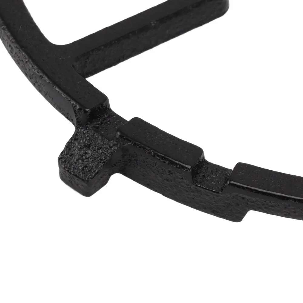 Cookware Accessories Cast Iron Wok Rack Non-Slip Universal Wok Support Ring 17.6cm/6.9in Black Range Pan Holder Milk Pot