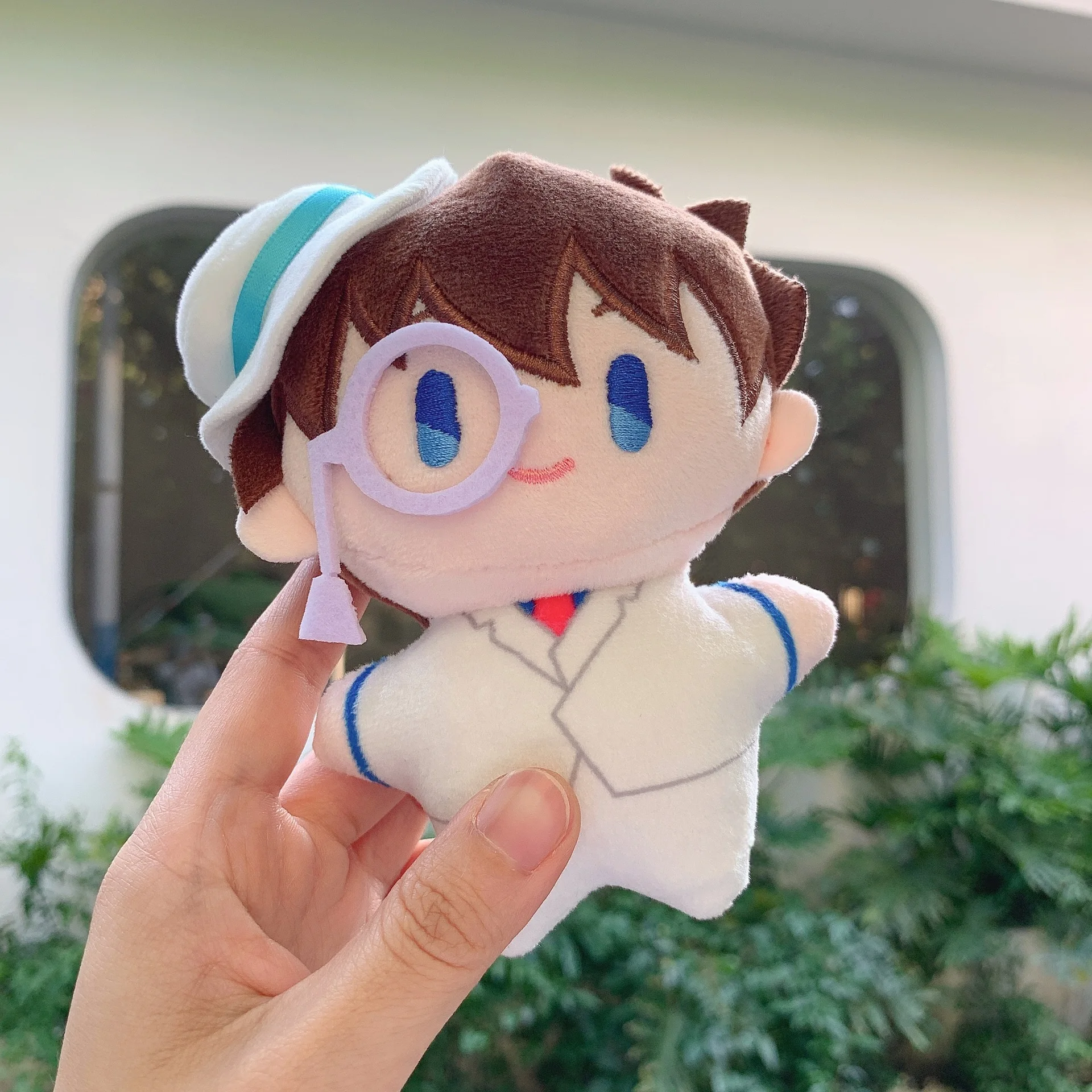 المحقق كونان كايتو طفل مفتاح سلسلة المدرسية قلادة دمية شنطة هدايا قلادة دمية أفخم المفاتيح