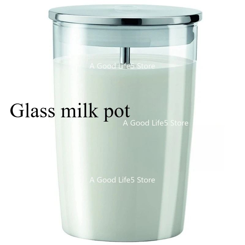 

Applicable To Jura Glass Milk Jug Milk Box Tank Foam Machine Partner Iced Coffee Machine Accessories
