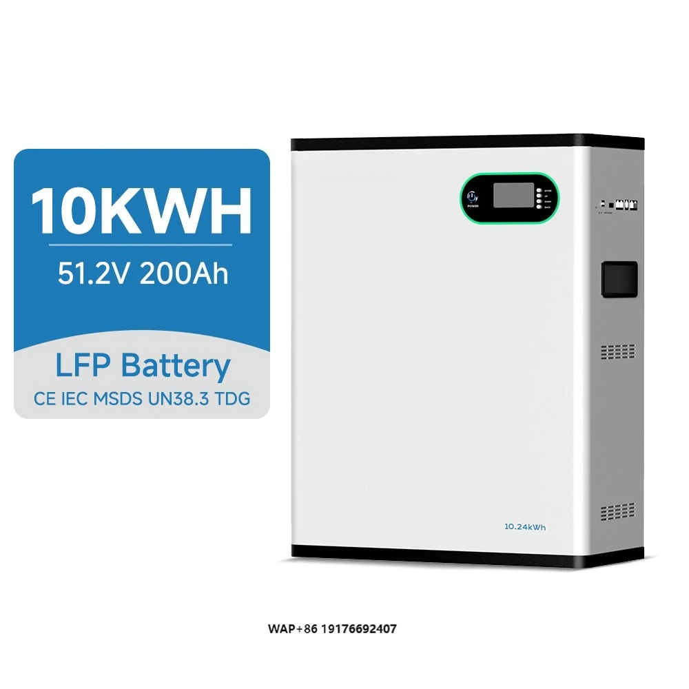 51.2V 200Ah 10kWh 6000 Cycles 10KWh 20kWh Mobile Lifepo4 Lithium Solar Battery Floor Mounted Home Energy Storage System