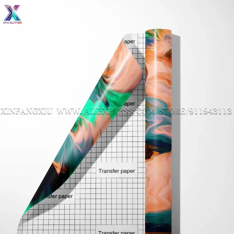 XFX Transfer Ink sheet 1 Pcs 12x12 in Watercolor Sublimation Ink Transfer Paper Mug Transfer Sublimation for T-shirt DIY