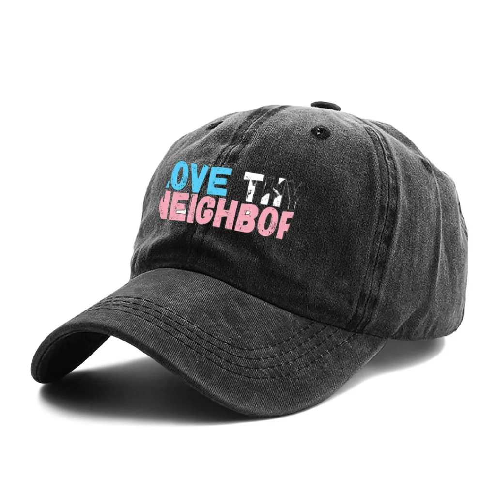 Fashion Love Thy Neighbor Baseball Caps Women Men Snapback Cap Female Male Visors Sun Hat Unisex Adjustable Cotton Trucker Hats