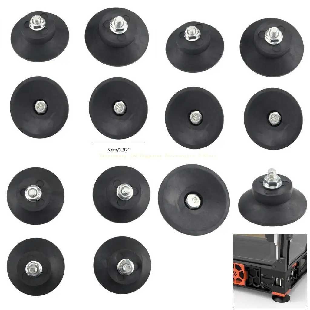 4pcs أقدام الطابعة ثلاثية الأبعاد لـ Voron 2.4 قدم مطاطية مضادة للهواء. #1