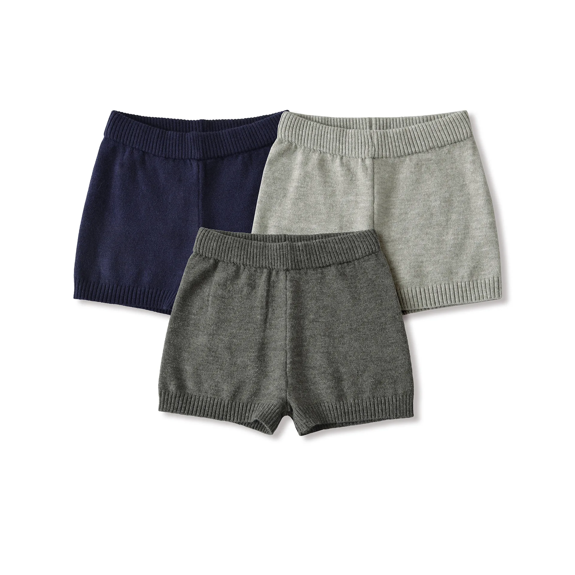 Autumn Winter Hot Girl Basic Straight High Waist Knitted Shorts Women Slim Fit Bottoming Hip Wrap Knitted Hot Pants Trendy 3QJQ