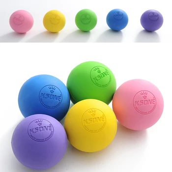 Rubber Fascia Massage Ball Lacrosse Balls Yoga Fitness Exerciser Deep Tissue Muscle…