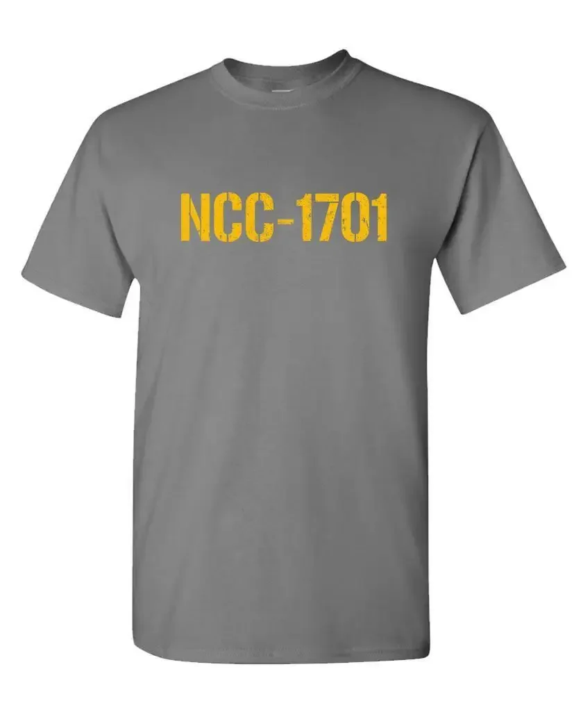 NCC-1701 - космический бой, телевизионный сериал, фильм, USS - Мужская хлопковая футболка