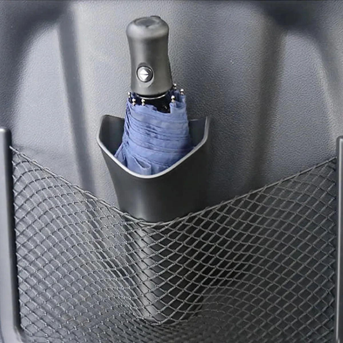 Cubo de paraguas para coche, soporte de barril de almacenamiento, Material ABS, gran diámetro, fácil de limpiar, reciclable, ahorro de espacio, multifuncional
