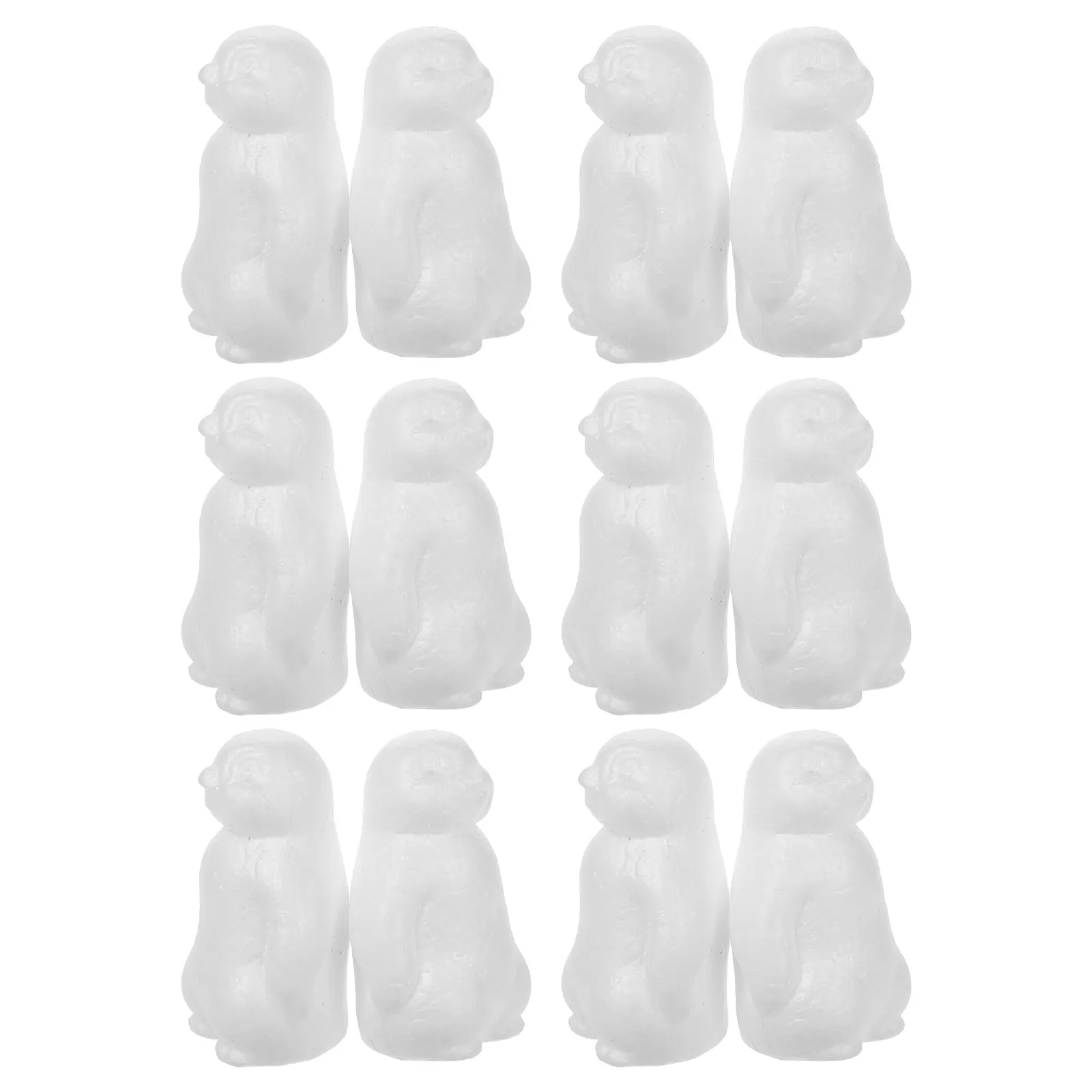 

Набор из 20 пенопластовых фигурок пингвинов для творчества: заготовки для росписи, моделирования, украшения сада, животные, креативные принадлежности