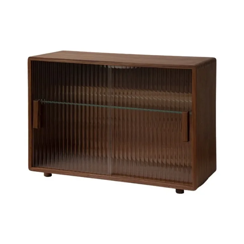 

Solid wood desktop storage box sensor light dustproof