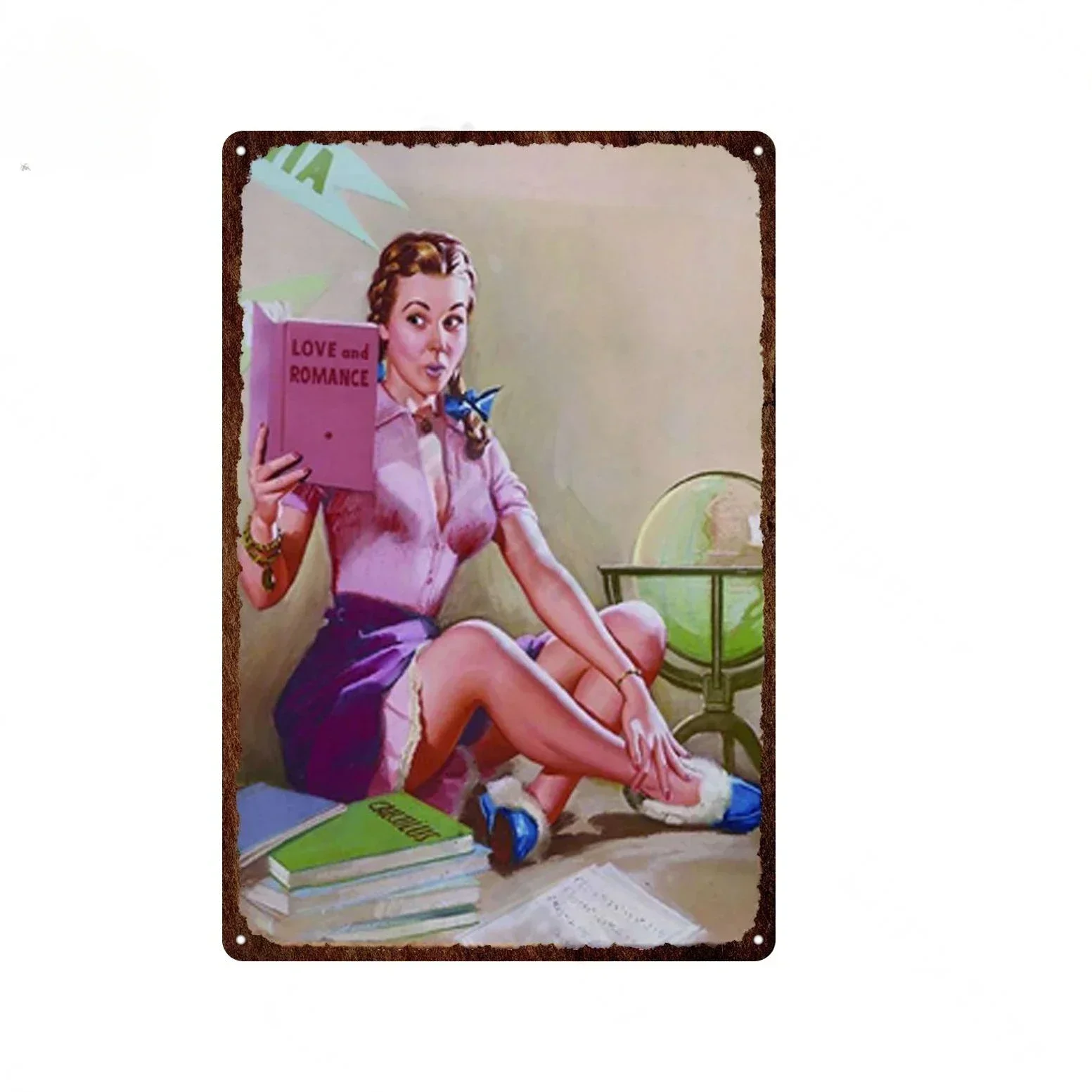 Vintage Metall Zinn…