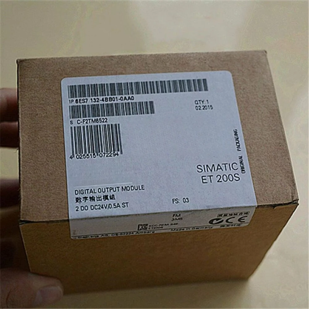 New 6ES7 132-4BB01-0AA0 6ES7132-4BB01-0AA0 SIMATIC DP Modules for ET200S