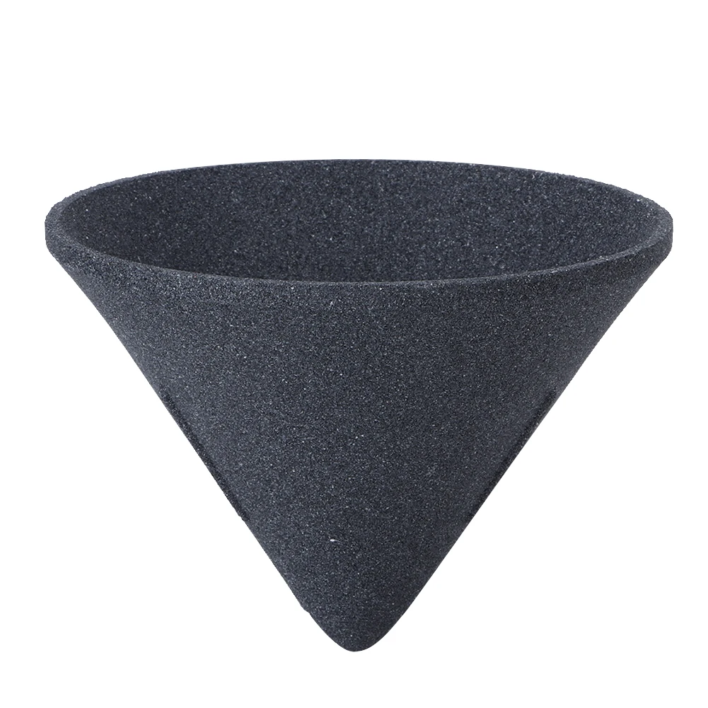 Coffee Filter Cone Shape Non-Porous Coffee Strainer Alumina Ore Tea Filter Coffee Filter Accessories