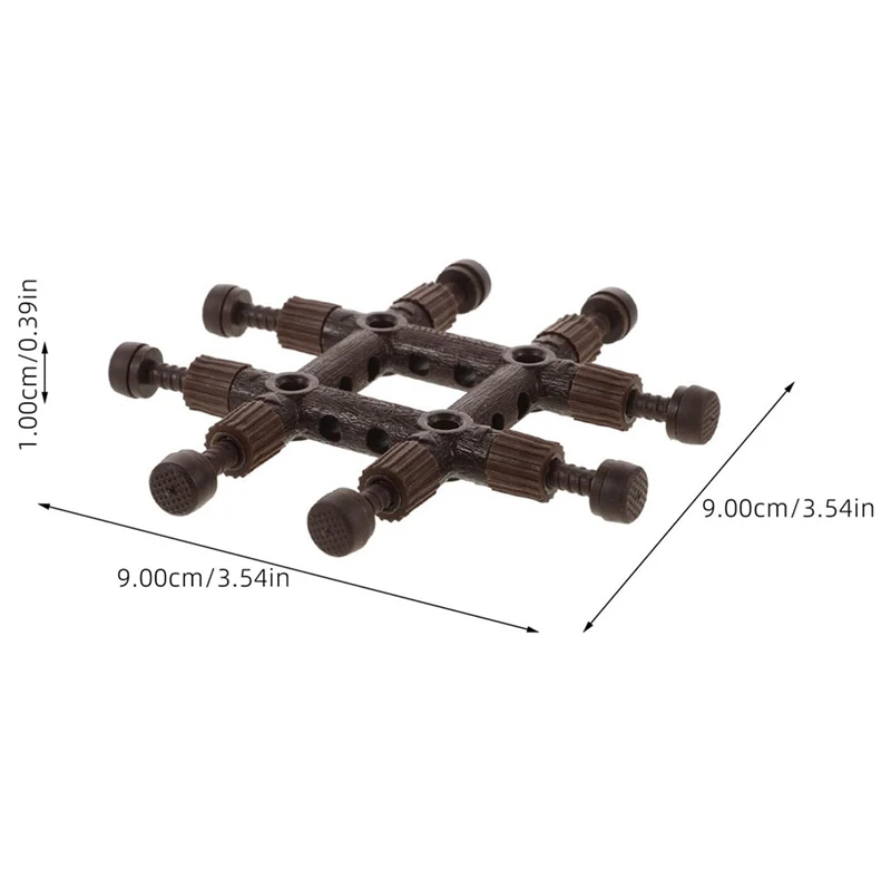 Flower Arrangement Holder Reusable Flower Grid Arranger Square Flower Frog Vase Insert