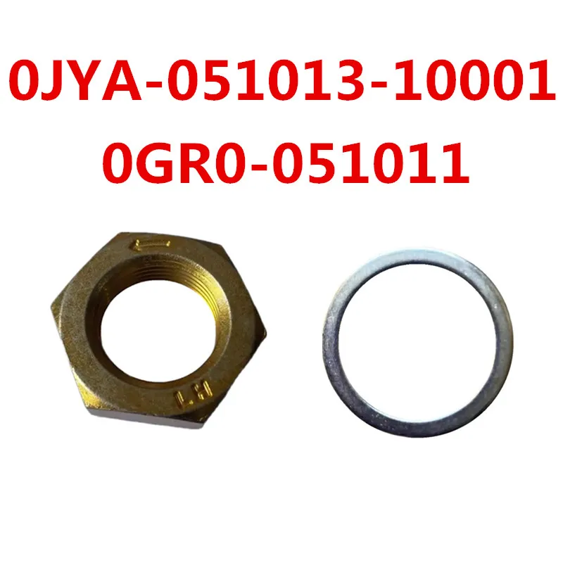 ORIGINAL Package Drive Pulley NUT 0JYA -051013-10001 And Steel Washer 0GR0-051011 For CFMoto 450 520 625 850 1000  Quads ATV UTV