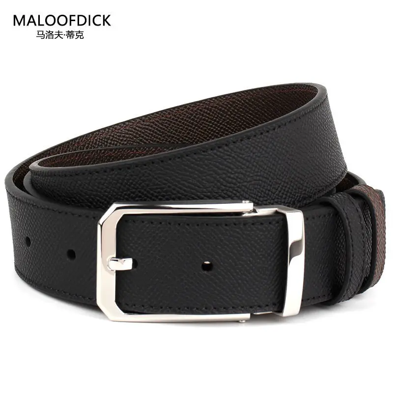 Double-sided belt designed exclusively by top masters Stainless steel hardware Double-sided use 3.5cm width can be cut to size