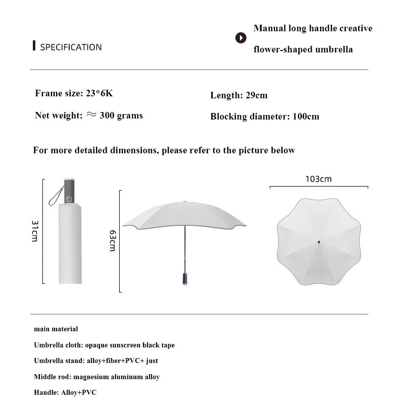 Fully automatic three fold automatic rounded umbrella, reflective edge wrapping, rain and rain dual-use black rubber umbrella