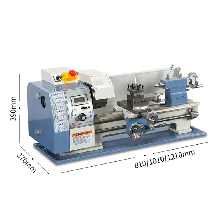 

210V High Quality and Multifunctional Metal Lathe Horizontal Benchtop Mini Lathe with Variable Speed