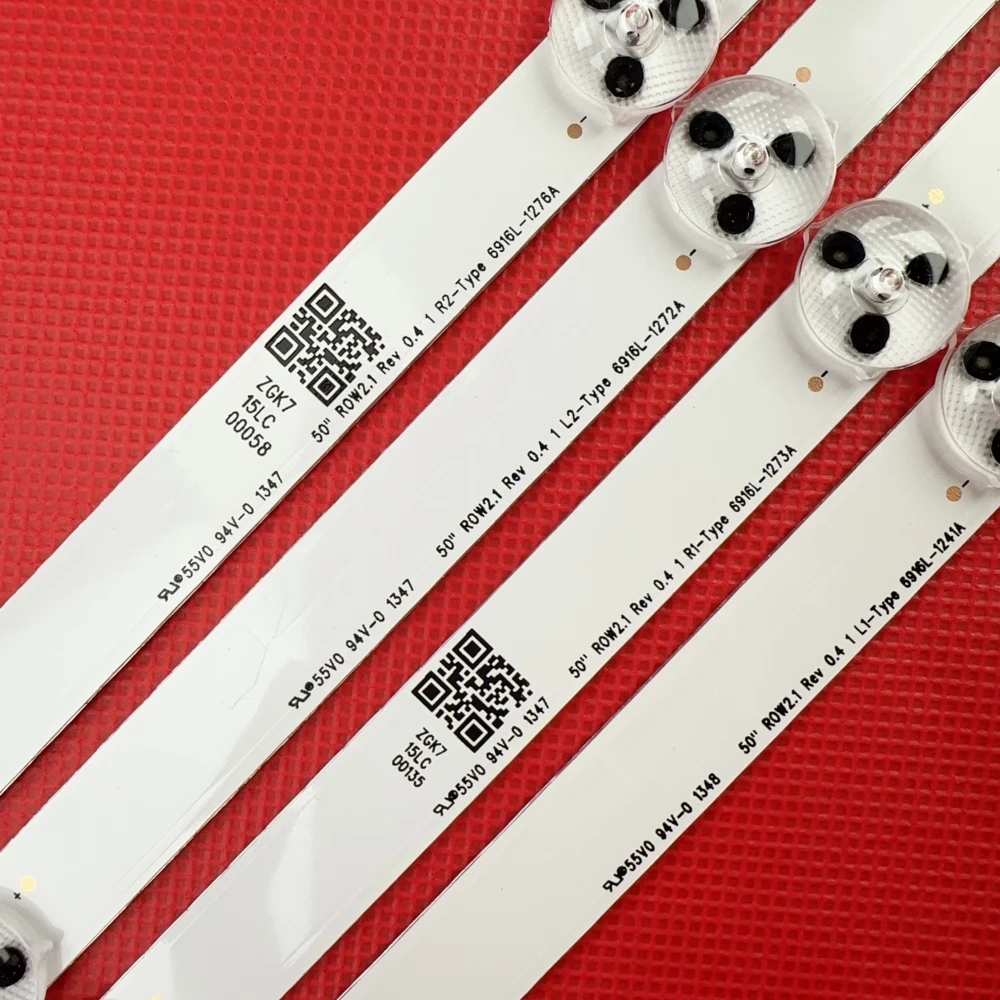 12pcs LED strip For 50" TV 50LN5400 50LA620V 50LN577S 50LA620S 50LN575 50LN578 50LN570 50LA620 50LA613 50LN5200 new