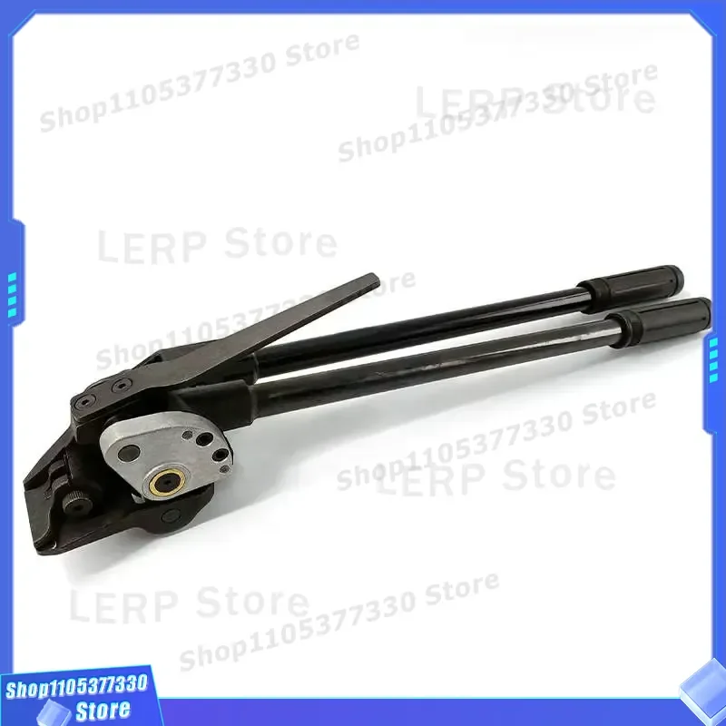 SKL32 Manual Steel Strapping Tool Tensioner for Flexible Wire Bundling Easy to Operate Heavy Duty Steel Belt Binder Device