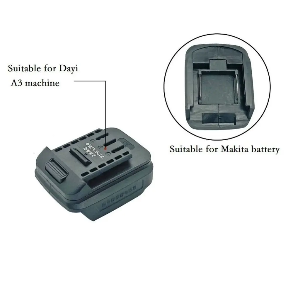 Easy to Install Battery Adapter 18V Li-ion Battery Plastic Battery Converter DIY Lithium Electric Tool
