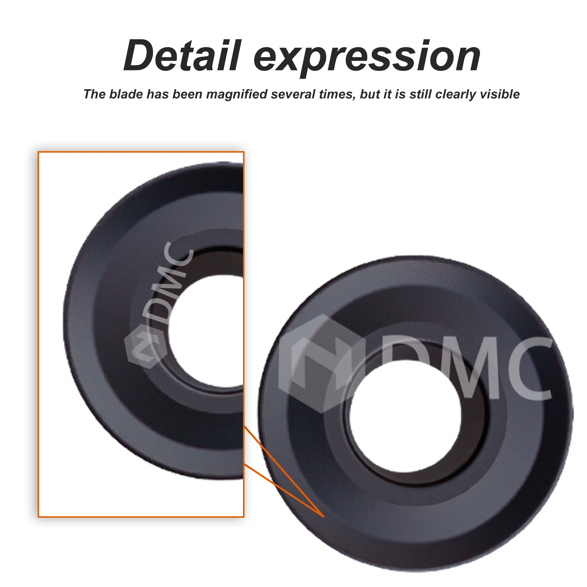 RCMT0803 RCMT10T3 RCMT1204MO YBC251/YBC252 CNC Lathe Milling Carbide Insert R4 R5 R6 Tool Round Type Wear-resistant Turning Tool