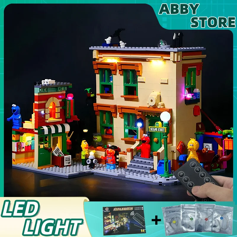 

Комплект радиоуправляемых светодиодных фонарей своими руками для LEGO 21324 (только светодиодный светильник, без модели блоков)