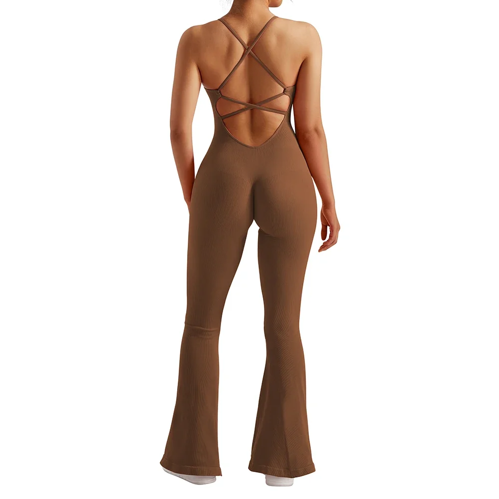 Сексуальные комбинезоны, женские боди, новые летние однотонные облегающие комбинезоны без рукавов с открытой спиной, модная повседневная уличная одежда для женщин