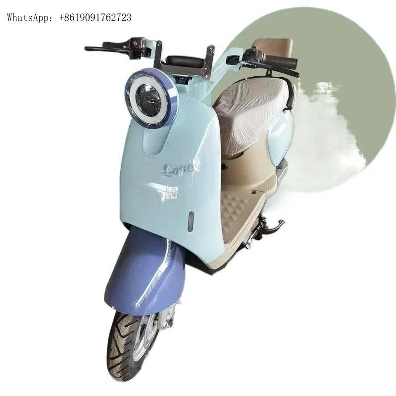 الراقية المصنع مباشرة 800 واط/1000 واط الوردي سكوتر كهربائي V6 على الطرق الوعرة الدراجات النارية مع 60 فولت مكبح قرصي للمراهقين #2