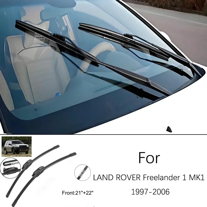 For Land Rover Freelander 1 MK1 1997-2006 1998 1999 Windshield Wiper 21 22 Inches Rubber Front Wiper Blade Accessories