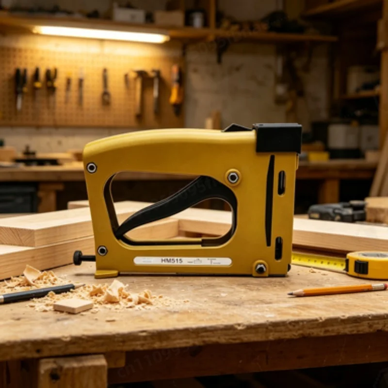 HM515 Manual Nail Gun for Cross Stitch & Picture Frame Backboard Fixed Installation