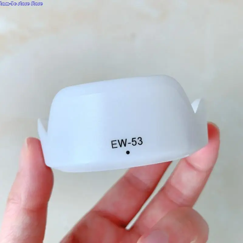 D0UA Lente Capucha EW53 Reversibles para EF-M 15-45 mm RF-S 18-45 mm lente protege contra las luces y daño