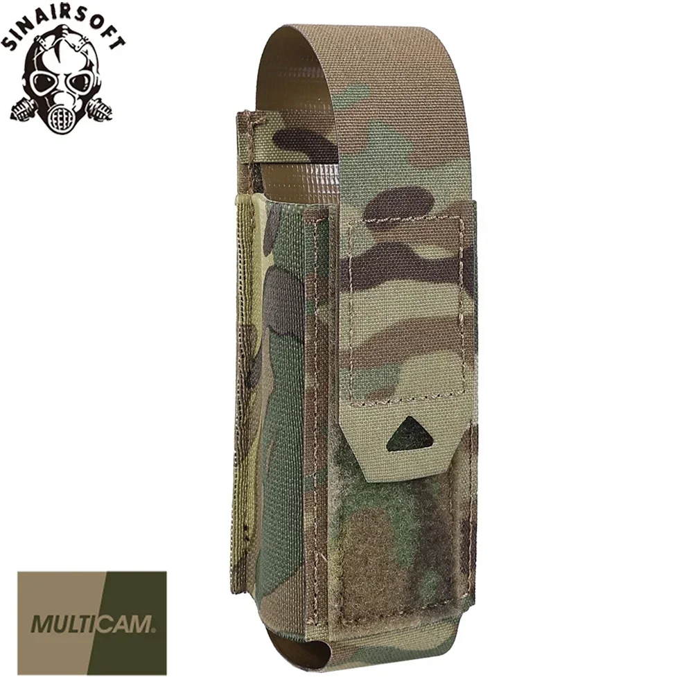SINAIRSOFT Tactical Molle Flashlight Holder Magazine Pouch Multiuse Portable Tool Flashbang Pouch for Duty Belt Backpack
