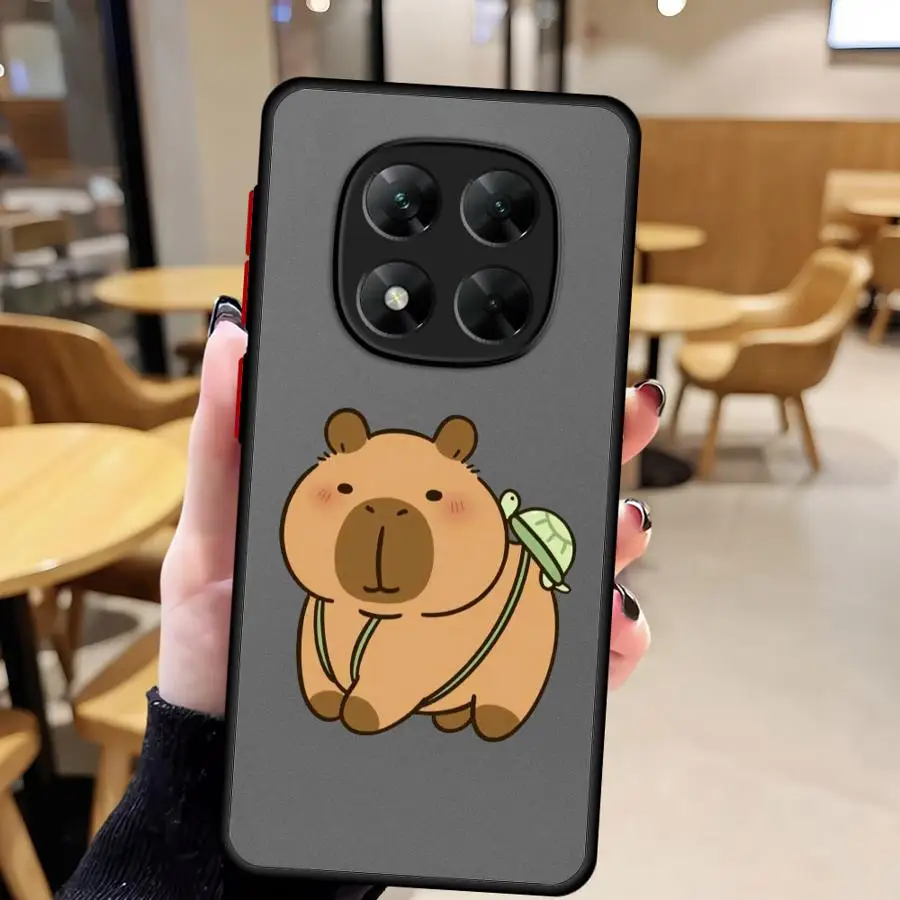 حافظة كابيبارا المضحكة لهاتف Xiaomi Redmi A1 A2 A5 10 K40 Pro 9 غطاء ناعم