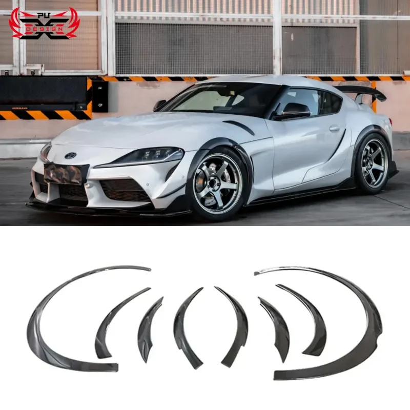 

ART Style Carbon Fiber Wheelbase Trim for Toyota Supra A90 A91 Mk5 Fender Bumper