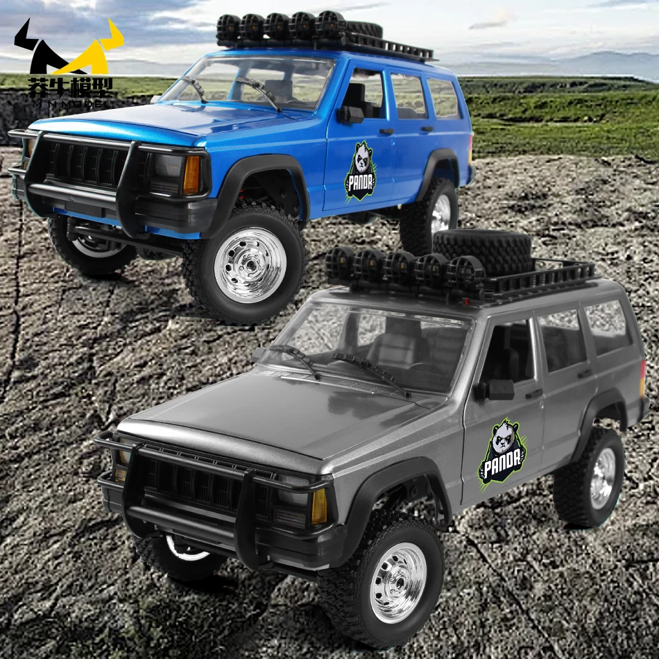 MN نموذج 1/12 التحكم عن بعد الباندا 4WD على الطرق الوعرة سيارة التضاريس مركبة تسلق شاحنة الصخور الزاحف جمع لعبة للكبار هدية