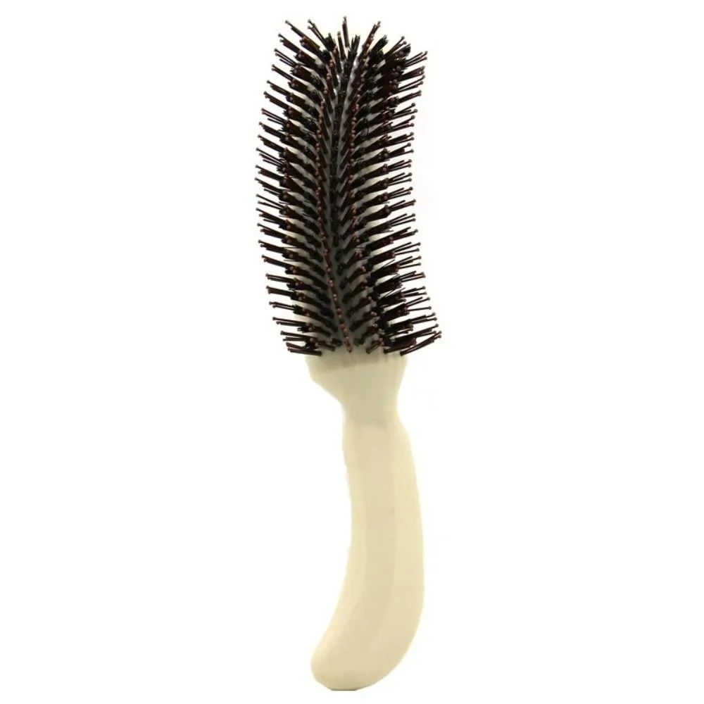 Plastic Scalp Massag Fluffy Hairdressing Comb Professional Anti-Static S-shaped Comb Durable Soft Frizz Hair Brush Barber