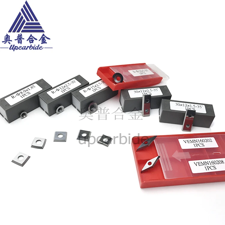 10PCS/LOT 15X15X2.5 R50 WoodWorking Power Tools Parts Replacement Carbide Inserts Tooling Insert Cutter Wood Planer Blades