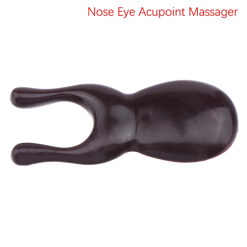 Resin Massage Comb Face Eye Shoulder Neck Scalp Body Meridian Massage Comb Anti-static Frog Shaped Wide Tooth Comb