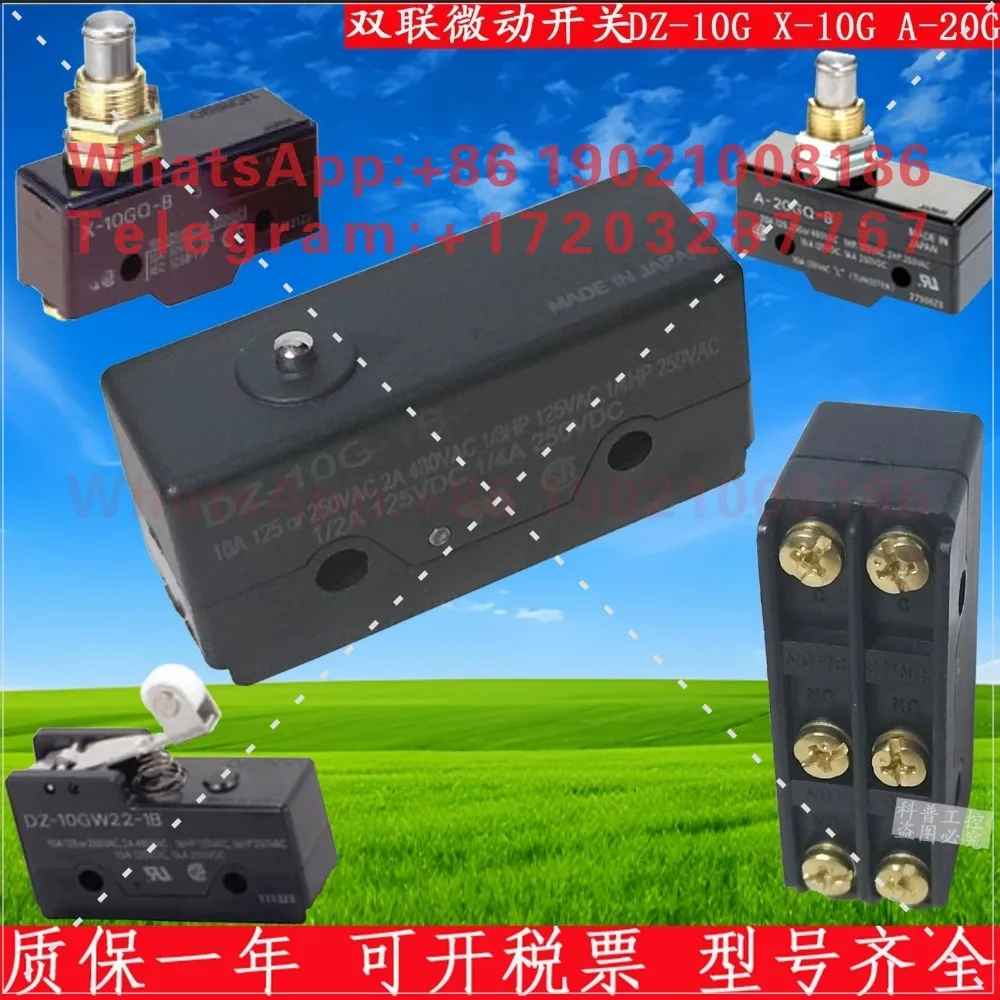 Double micro switch DZ-10G-1B DZ-10GW22-1B A-20G X-10G GQ22 GD