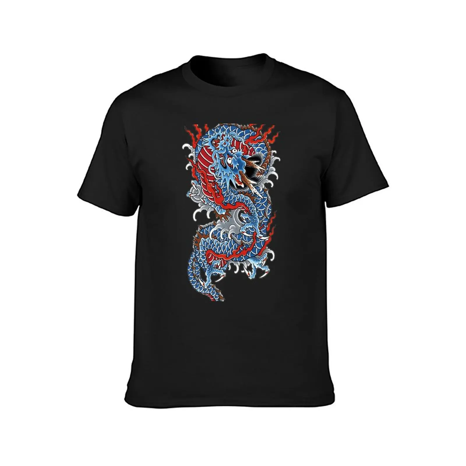 Yakuza Tendo Tattoo T-Shirt plain quick-drying black t shirts for men