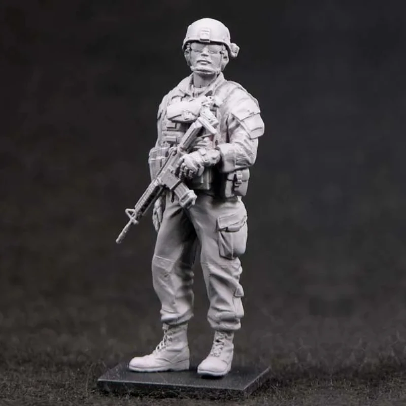 1/35 Scale Resin Figure Model Kits Modern US Army Special Forces Hobby Miniatures Garage Kit Unassembled and Unpainted 225