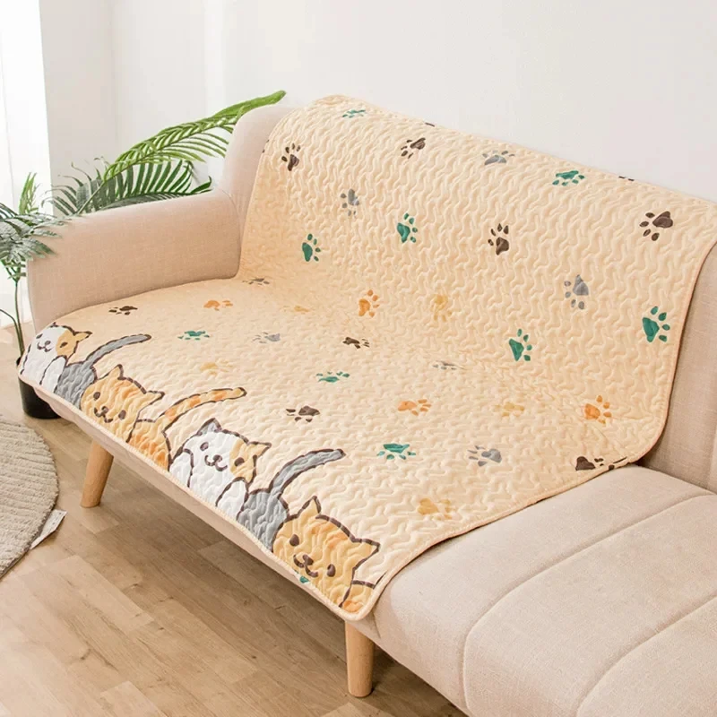 Special Cotton Pet Mat, Dog Sleeping Mat, Small and Medium-sized Dog, Cat, Summer, Non-Slip, Pet Products