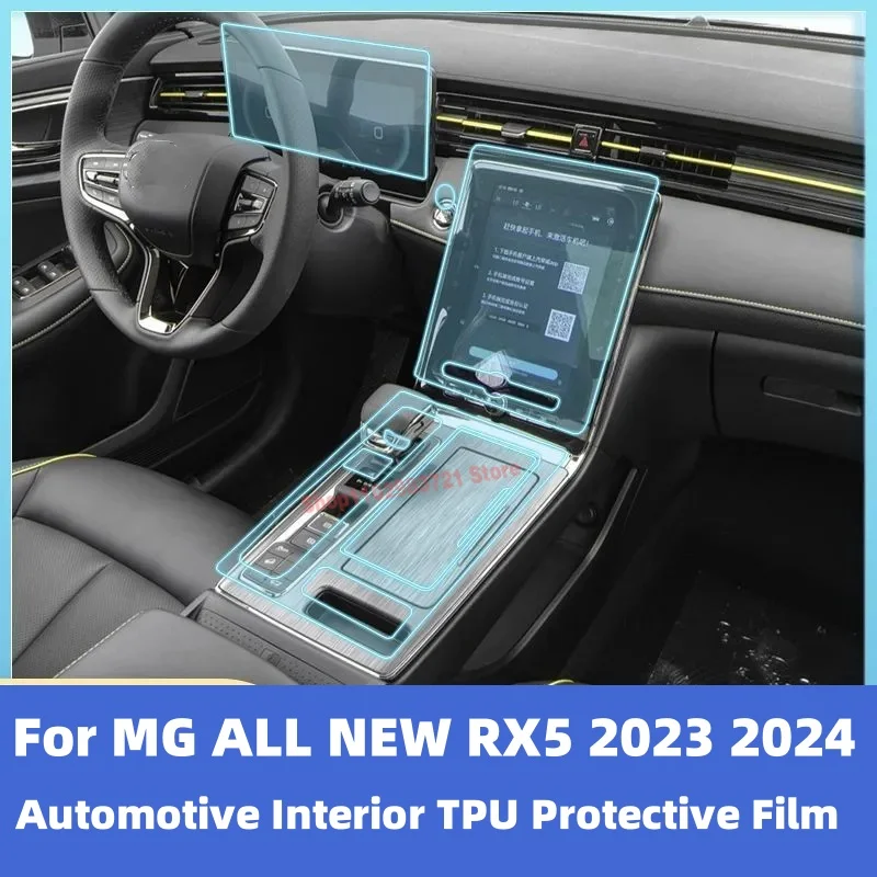 

Для MG ALL NEW RX5 2023 2024 панель редуктора навигации Автомобильный интерьер экрана фотография наклейка против царапин