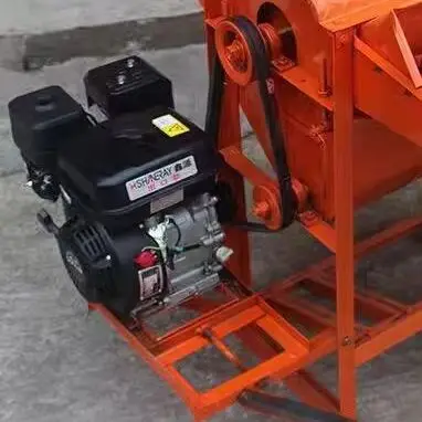 Household Millet Soybean Rapeseed Sorghum Threshing Machine Rice Wheat Grain Multiple Crops Thresher