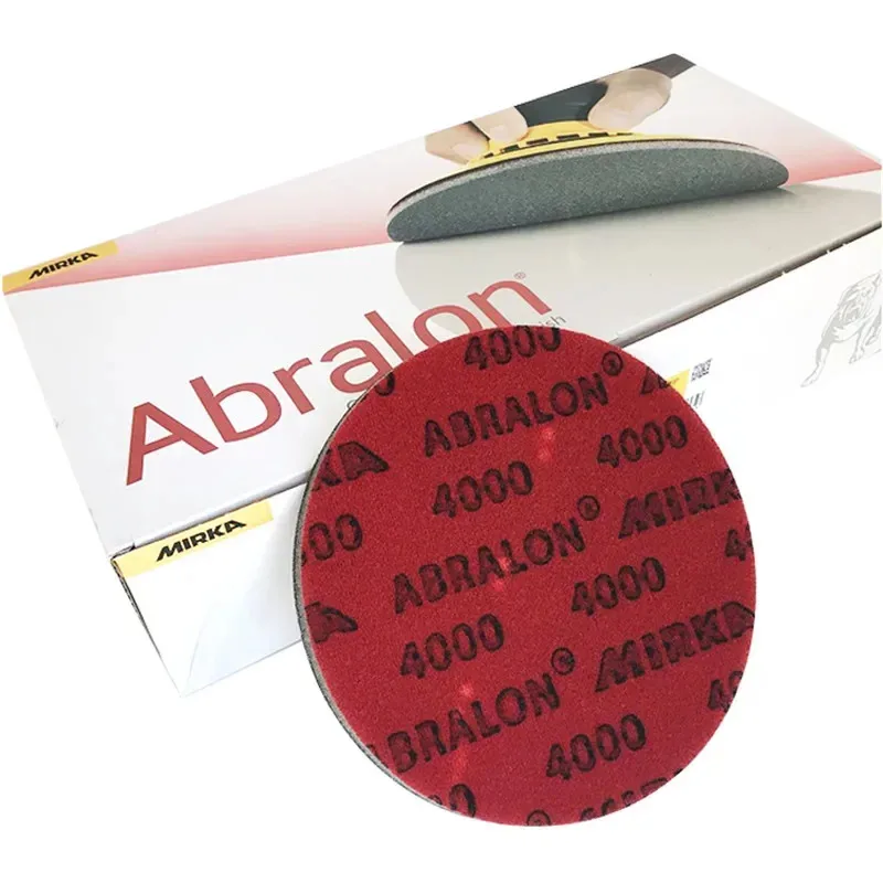 فنلندا ميركا 6 بوصة الإسفنج الصنفرة لتلميع قرص جلخ 150 مللي متر يتدفقون السيارات ساندر الرمال ورقة أدوات السيارات الرملي